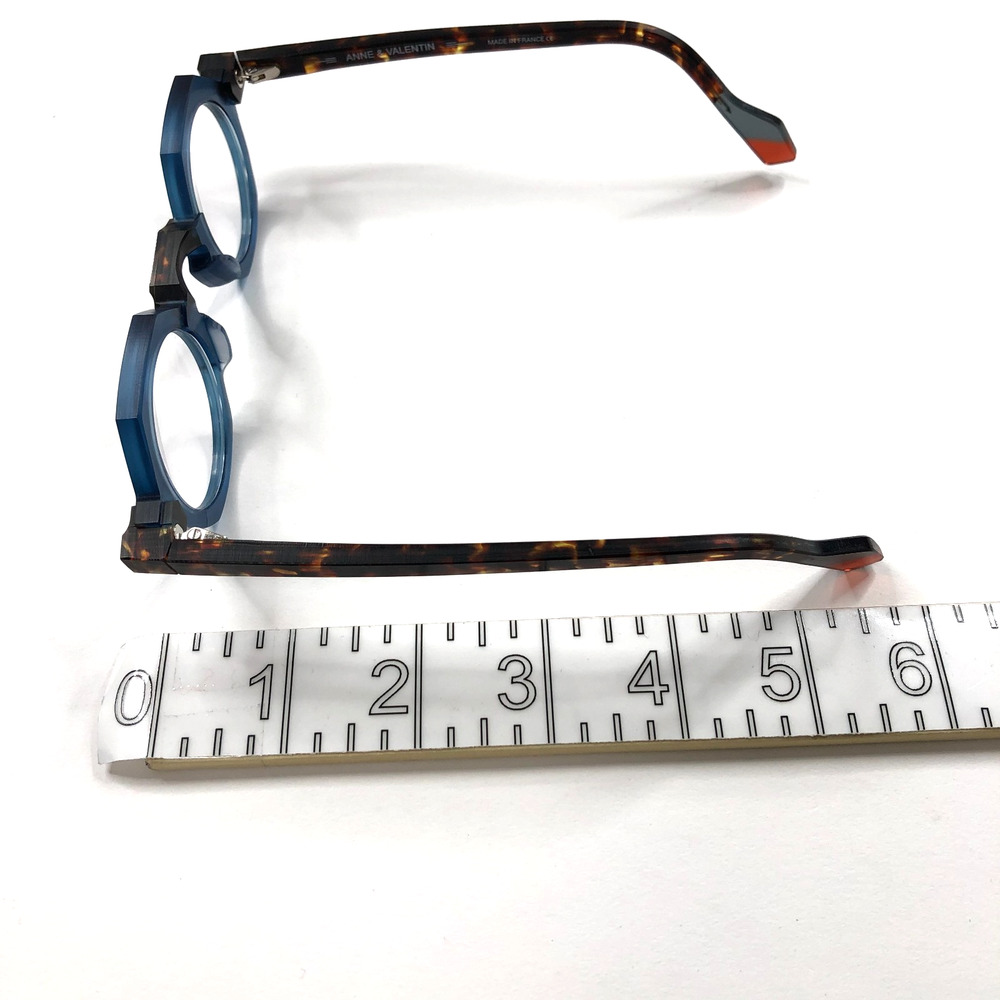 Anne et Valentin Brutalism Raw 3 40-27-147 France Blue Tortoise 20A15 MINT HRJ - Picture 11 of 14